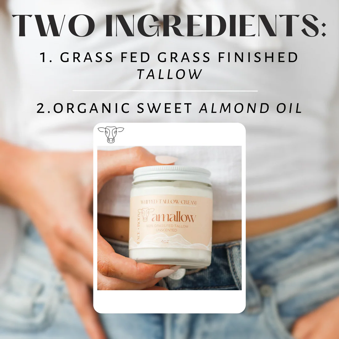 Whipped Tallow Cream - Unscented